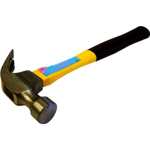 16 OZ. CURVED CLAW HAMMER, FIBERGLASS HANDLE, PROMO