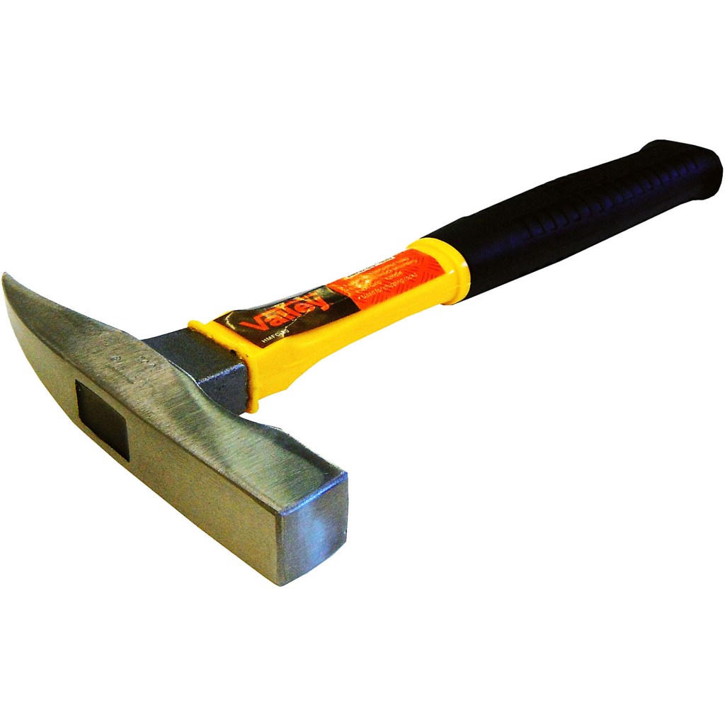 20 OZ. ROCK CHIP HAMMER, FLEXI-GRIP™ FIBERGLASS HDL.