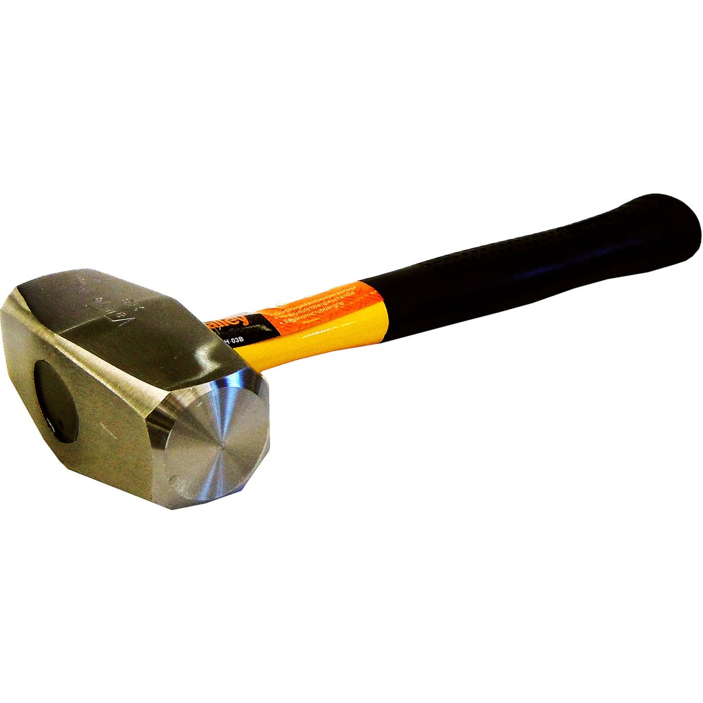 3 LB. DRILLING HAMMER, 11" FIBERGLASS HANDLE