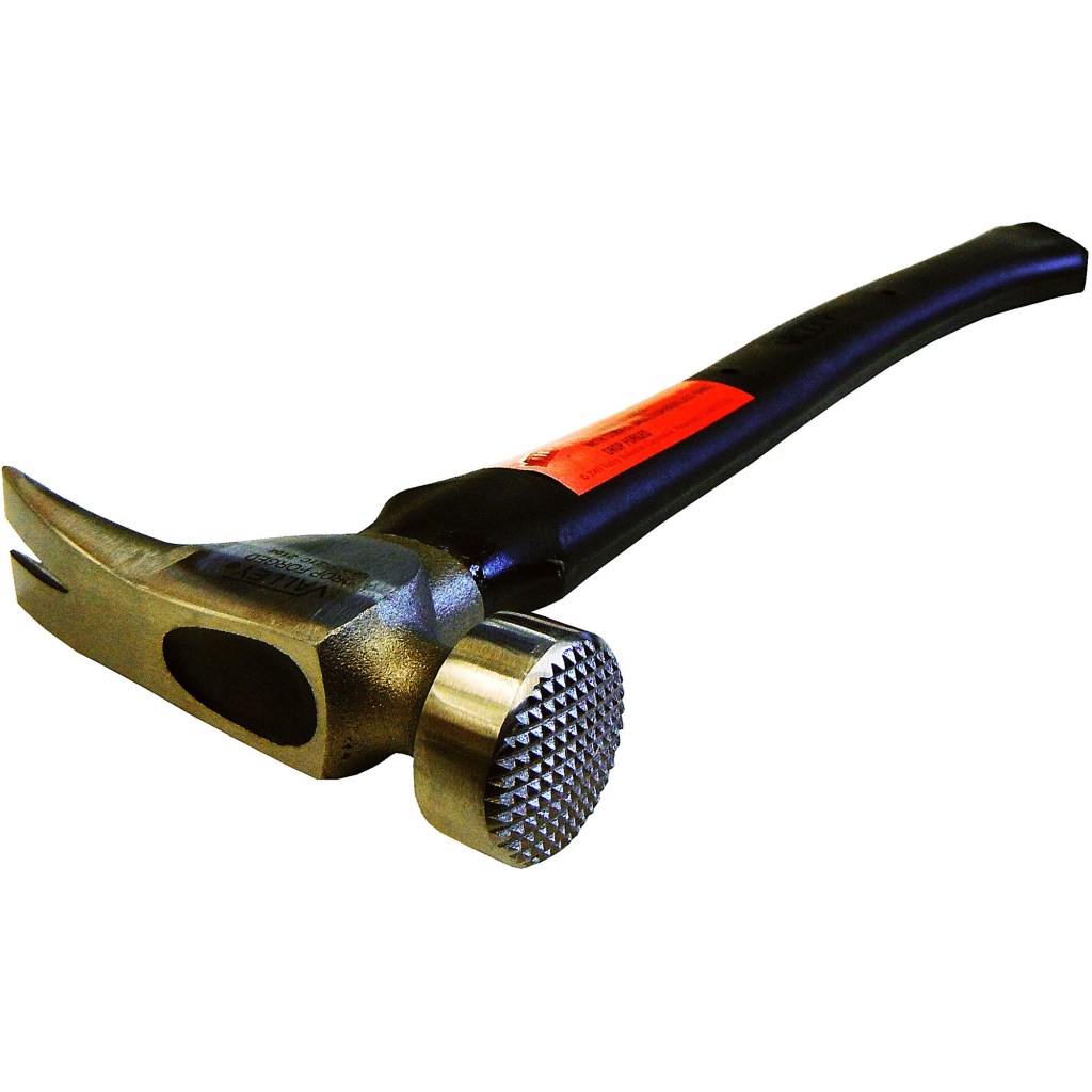 21 OZ. FRAMING HAMMER, BLACK CURVED FIBERGLASS HANDLE