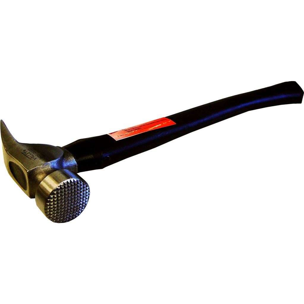 25 OZ. FRAMING HAMMER, BLACK CURVED FIBERGLASS HANDLE