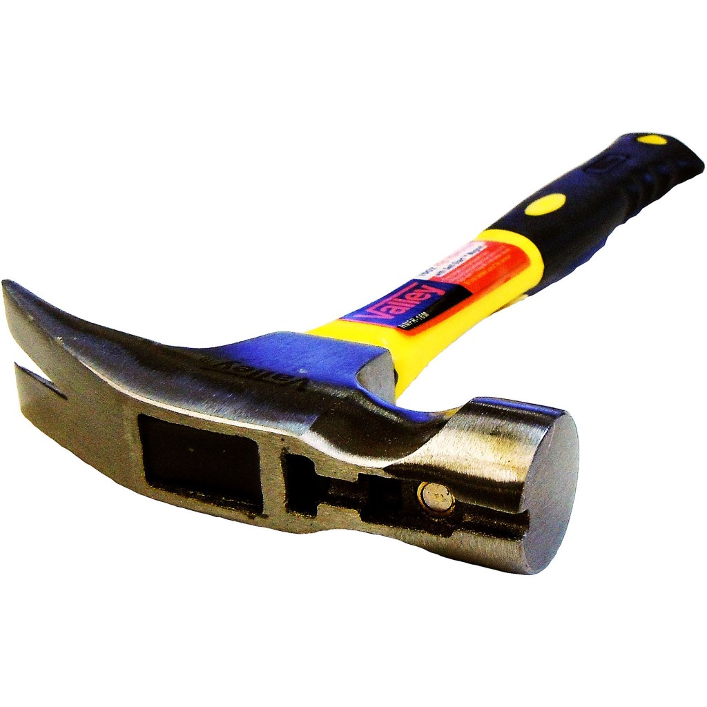 16 OZ. SELF-START™ MAGNET STRAIGHT RIP HAMMER,  F/G HDL.