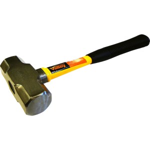 4 LB. SLEDGE HAMMER, ANTI-STRIKE CUFF, 16" F/G HDL.