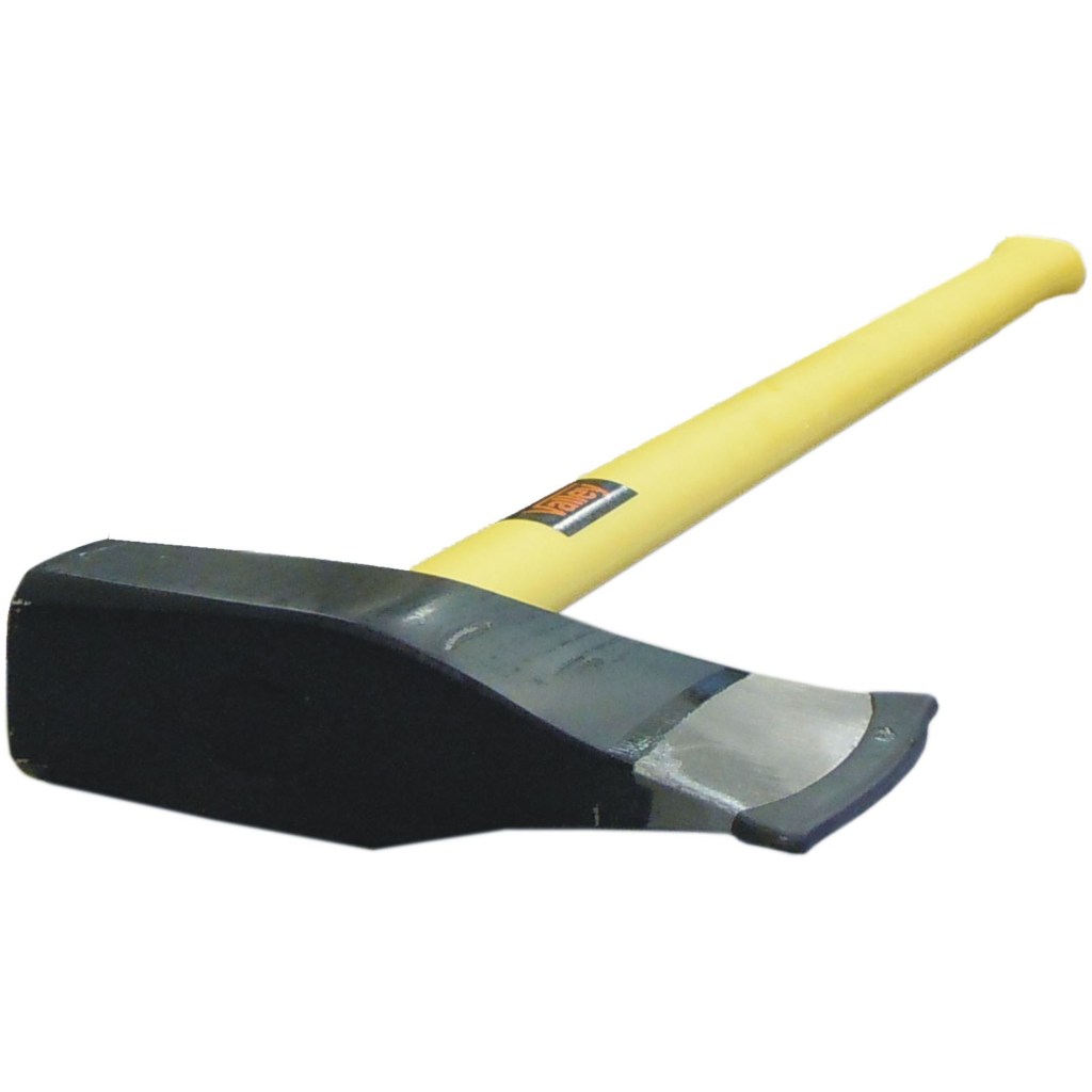 6 LB. SPLITTING MAUL, 36" TAPERED FIBERGLASS HANDLE
