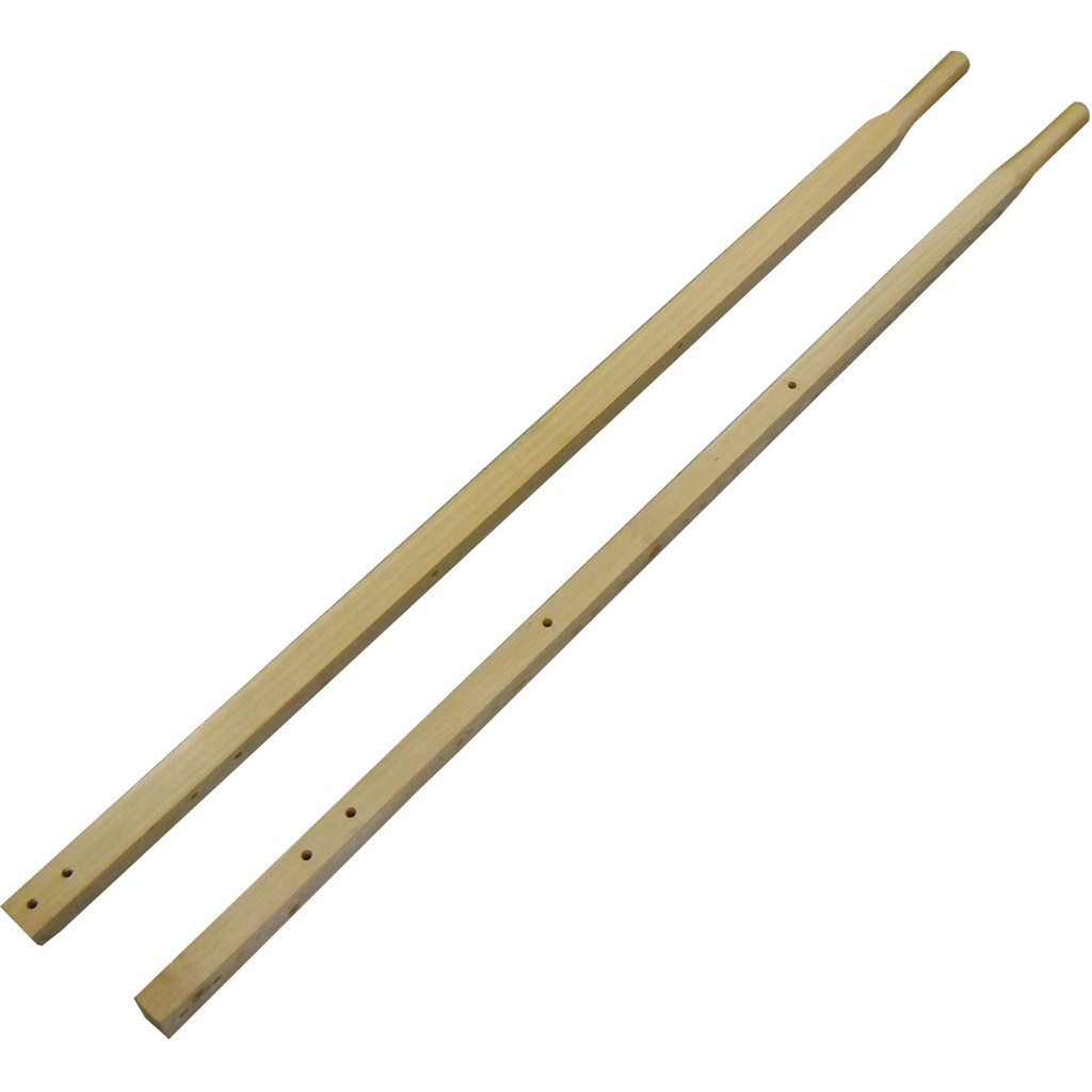 60" HARDWOOD WHEELBARROW HANDLE - 1 PAIR