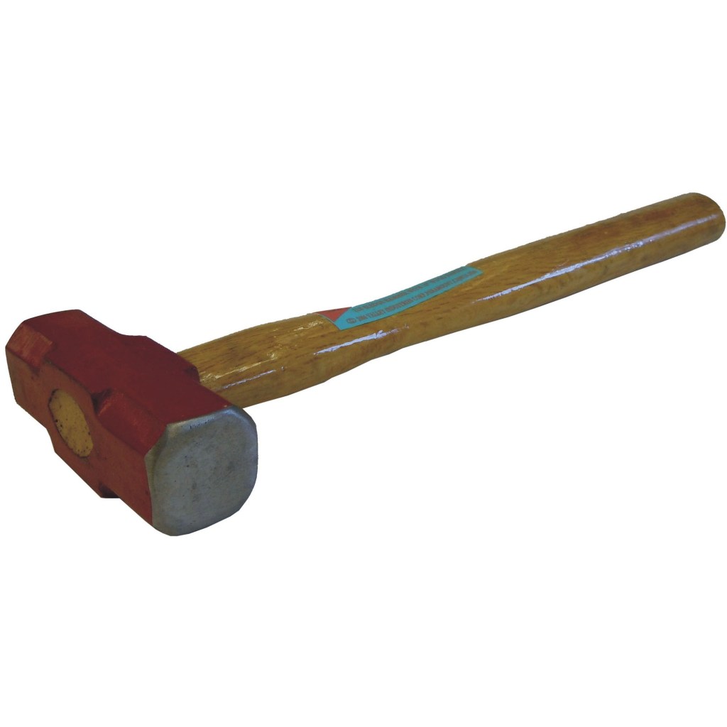 2 LB. SLEDGE HAMMER, 16" WOOD HANDLE