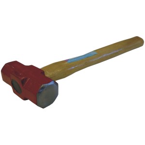 3 LB. SLEDGE HAMMER, 16" WOOD HANDLE