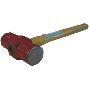 4 LB. SLEDGE HAMMER, 16" WOOD HANDLE