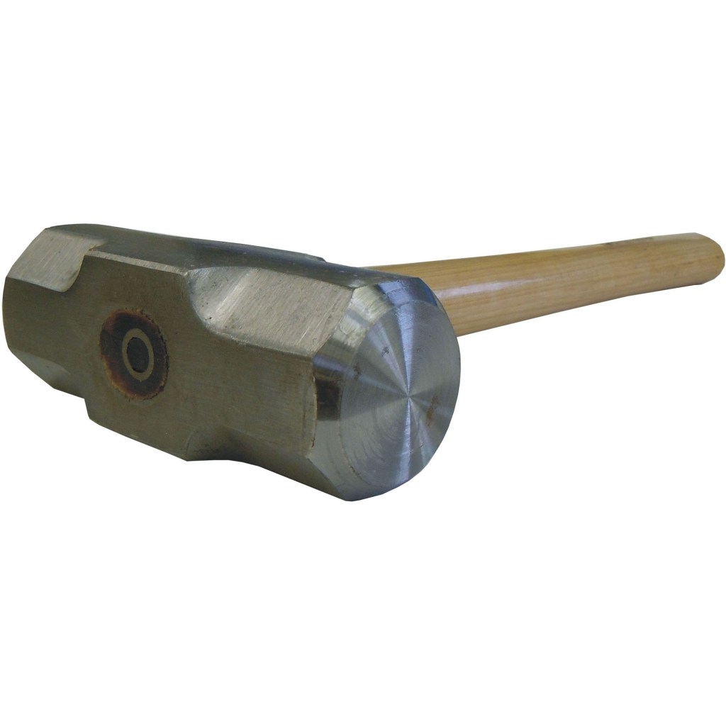 10 LB. SLEDGE HAMMER, 16" HICKORY HANDLE (USA)