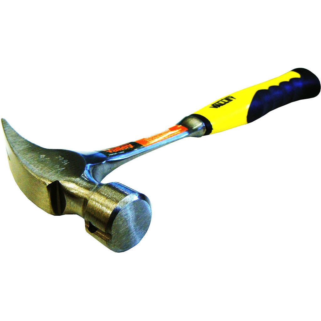 16 OZ. MAGNETIC STRAIGHT RIP HAMMER, UNI-FORGED™ STEEL HDL.