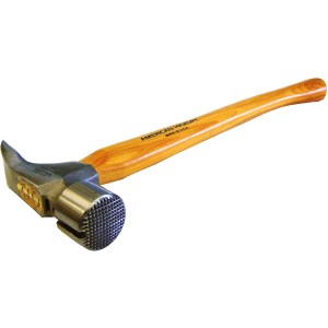 25 OZ. MAGNETIC FRAMING HAMMER, CURVED HICKORY HDL. (USA)