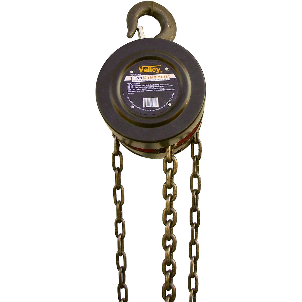 1 TON CHAIN HOIST, BLACK SERIES™, 10FT/3M CHAIN
