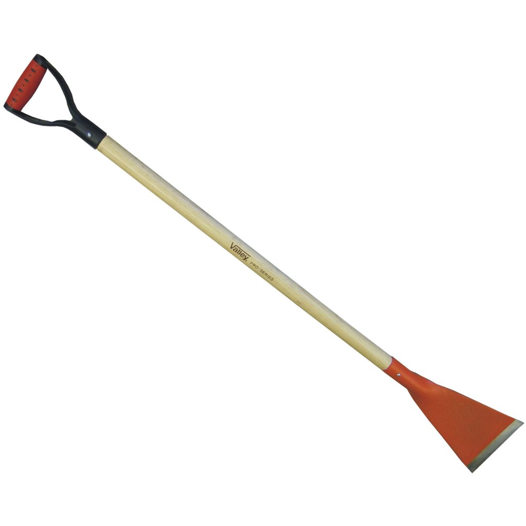 7" X 9" HD SCRAPER/CHOPPER,  30" D-GRIP ASH HANDLE