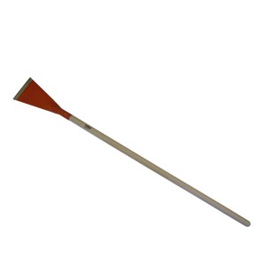 7" X 9" HD SCRAPER/CHOPPER,  54" ASH HANDLE