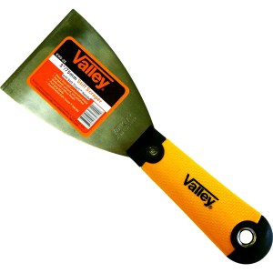 3" HD SCRAPER, STIFF STAINLESS BLADE, SOFT-TOUCH™ HANDLE