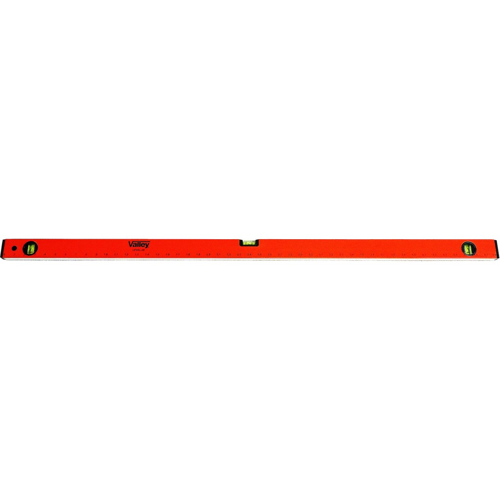 48" HD ALUMINUM BOX LEVEL, ORANGE