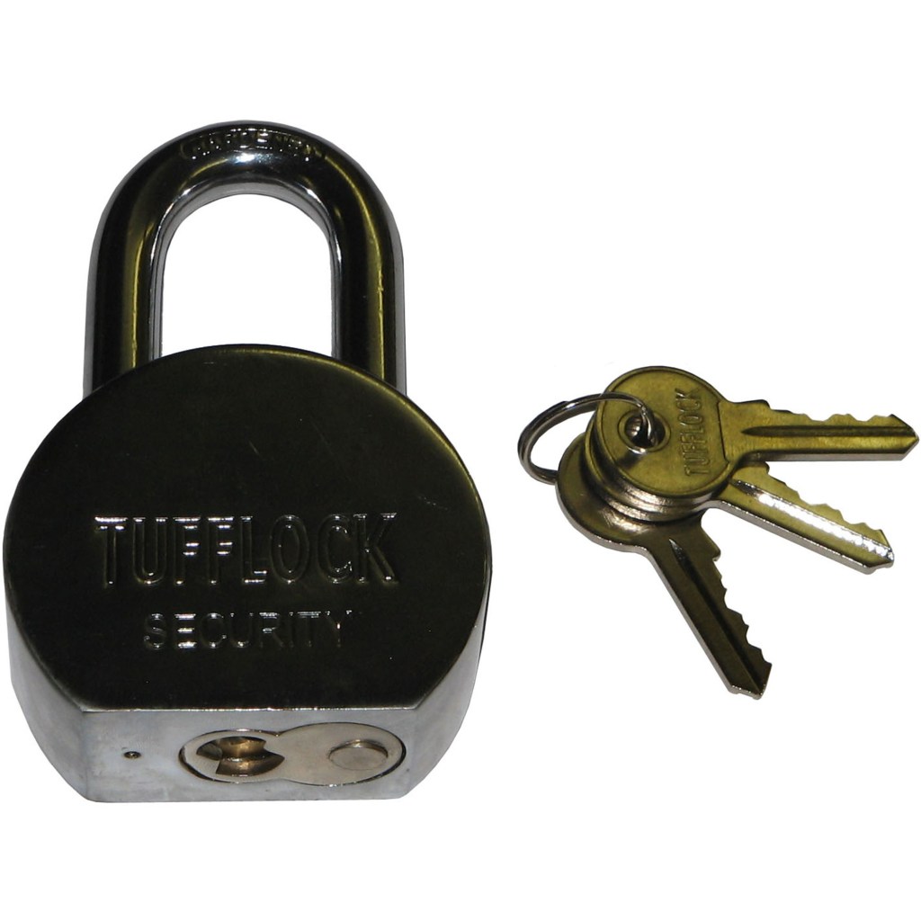 65 MM. HARD STEEL PADLOCK, SHORT SHACKLE, BOX, KEYED ALIKE