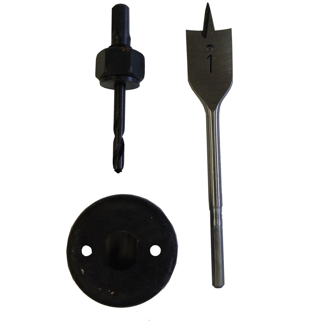 3 PC. DOOR LOCK INSTALLATION KIT