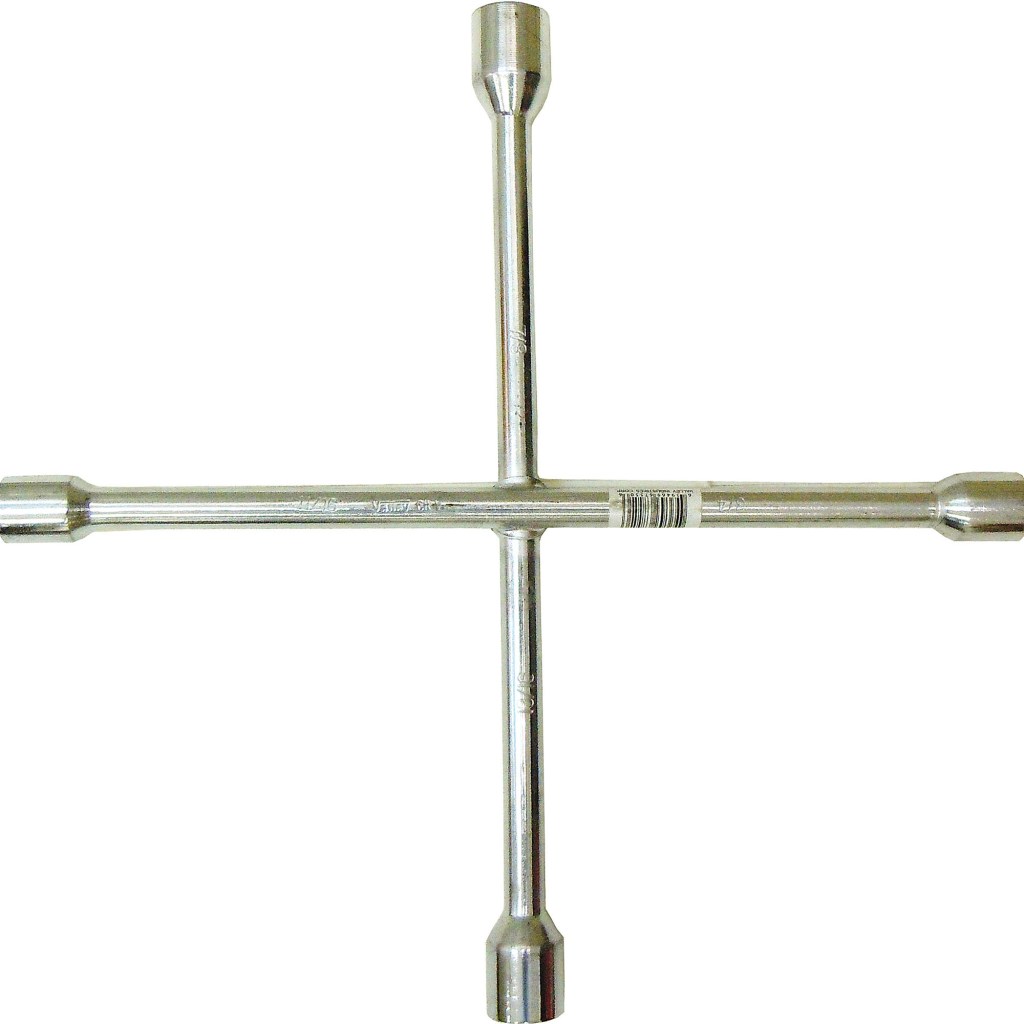 CROSS RIM LUG WRENCH-16", (11/16", 3/4", 13/16", 7/8")
