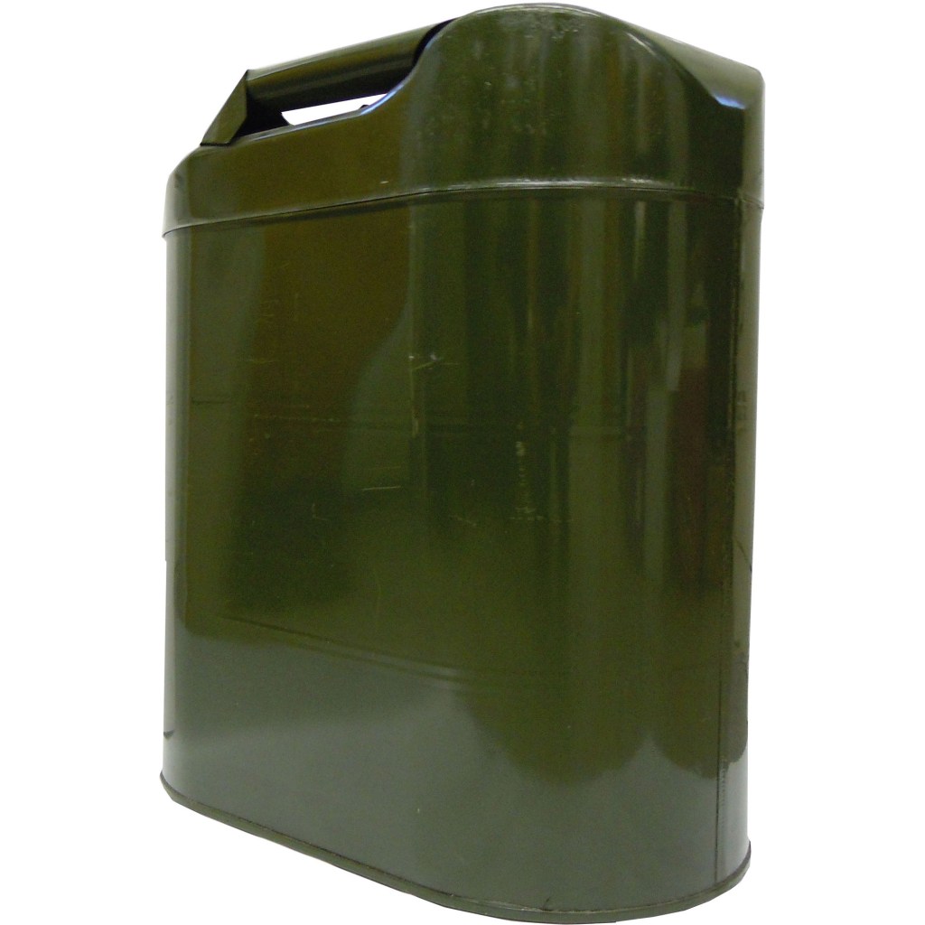 METAL JERRY CAN, 10L/2.65GAL CAPACITY