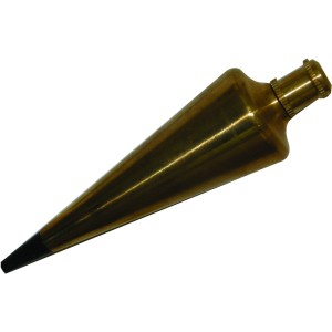 PLUMB BOB, BRASS, 24 OZ.