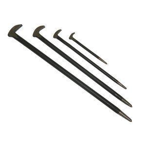 4 PC. HEEL PRY BAR SET