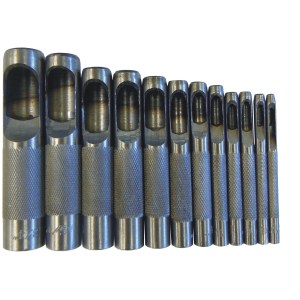 12 PC. HOLLOW PUNCH SET 1/8"-3/4"