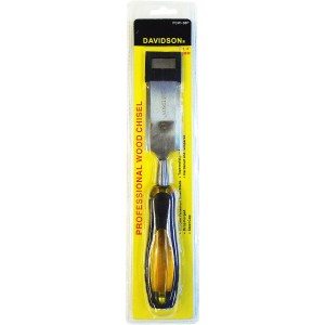 WOOD CHISEL, 1-1/2" BLADE, METAL CAP