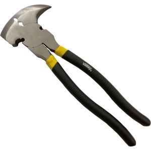 10.5" FENCING PLIER, FORGED, CR-V, FOAM GRIPS