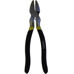 10" ELECTRICIAN LINESMAN PLIER, CR-V, FOAM GRIPS