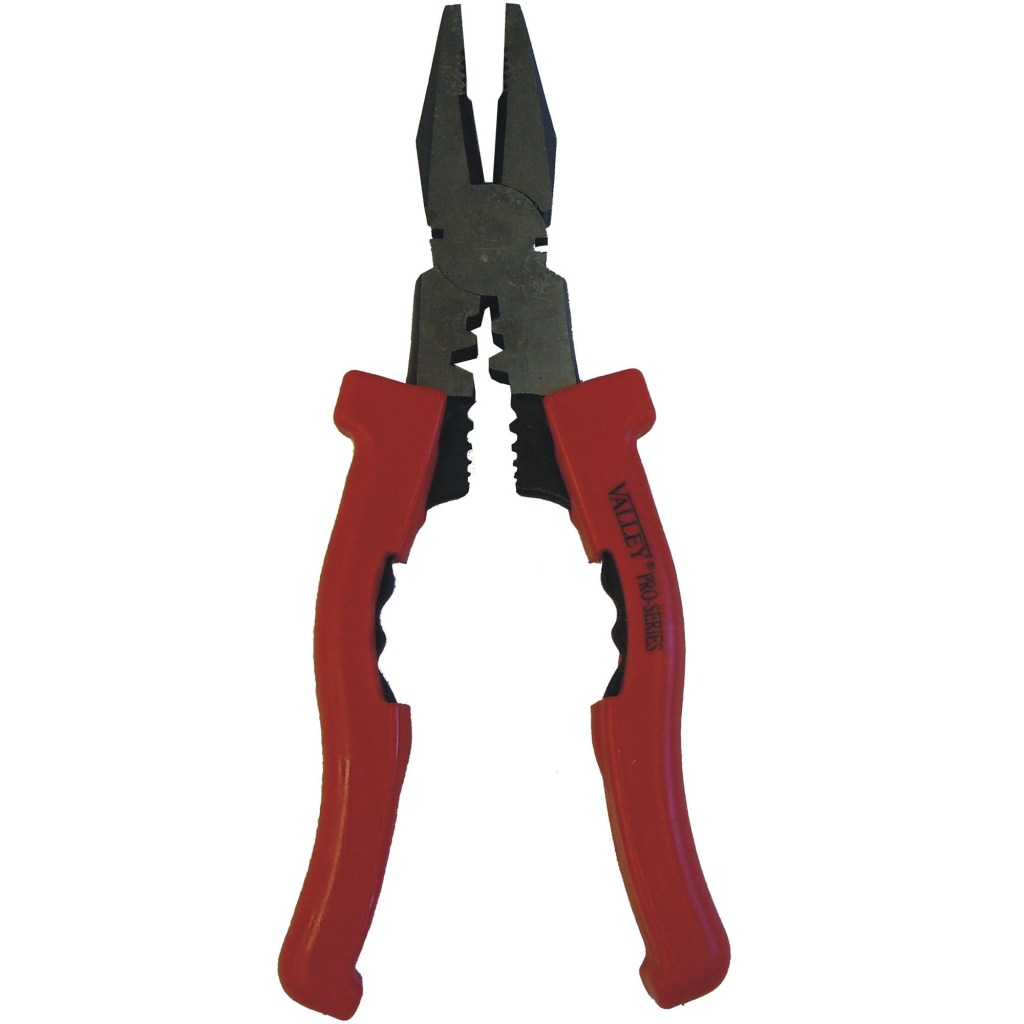 8" CR-V ELECTRICIAN'S LINESMAN PLIER, INSULATED HDLS.