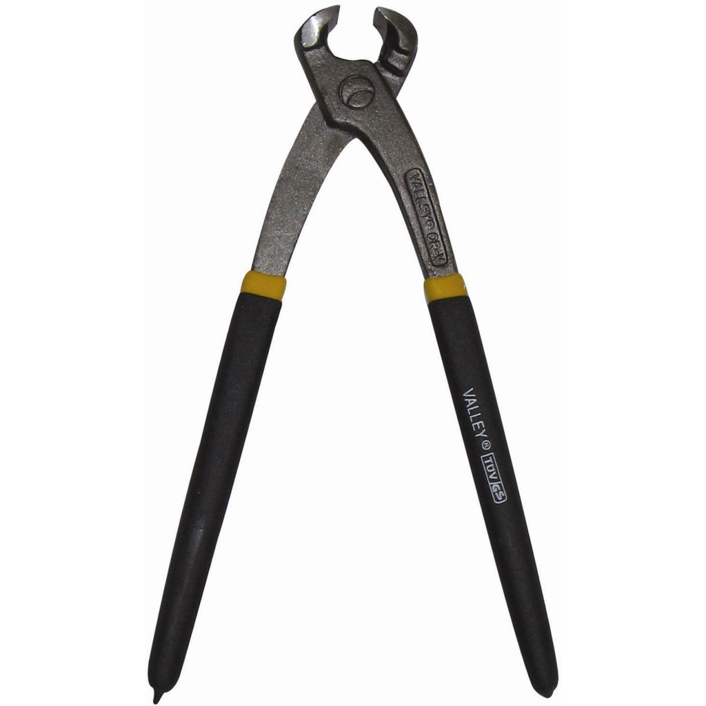 8" TOWER PINCERS, CR-V, FOAM GRIPS, CARDED