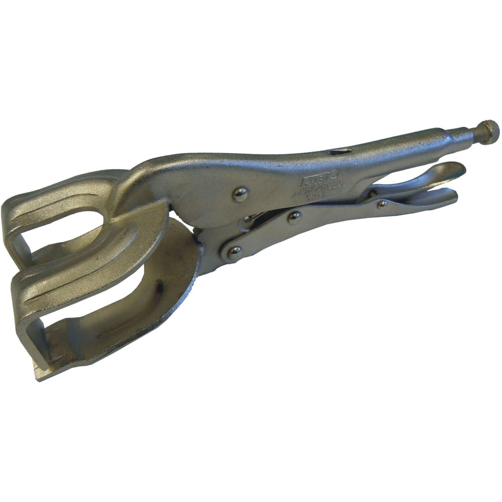 LOCKING WELDING CLAMP, CR-V, 2 PRONG, 10"