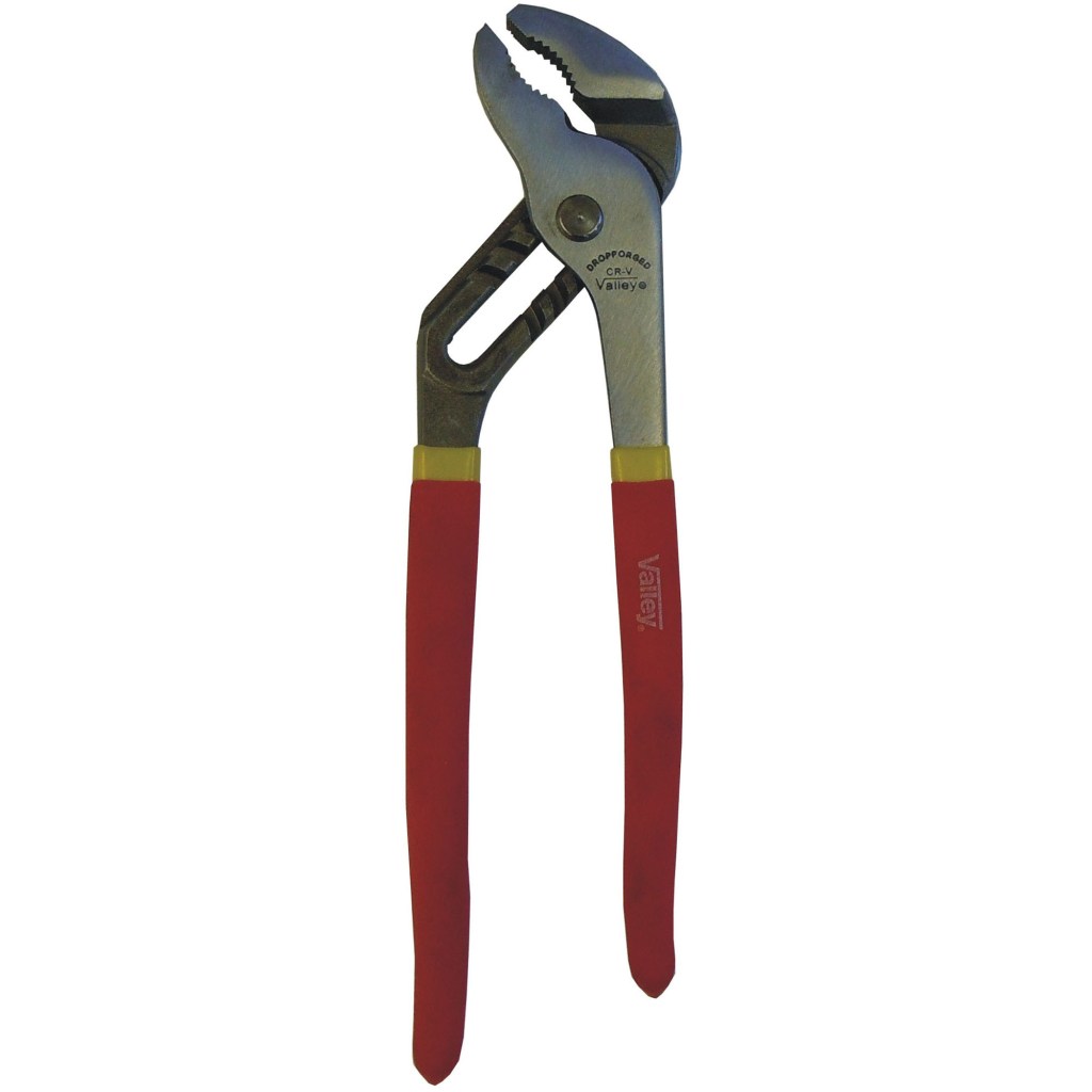 10" WATER PUMP PLIER, CR-V, FOAM GRIPS, RED LINE SERIES