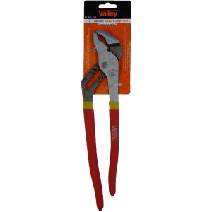 12" WATER PUMP PLIER, CR-V, FOAM GRIPS, RED LINE SERIES