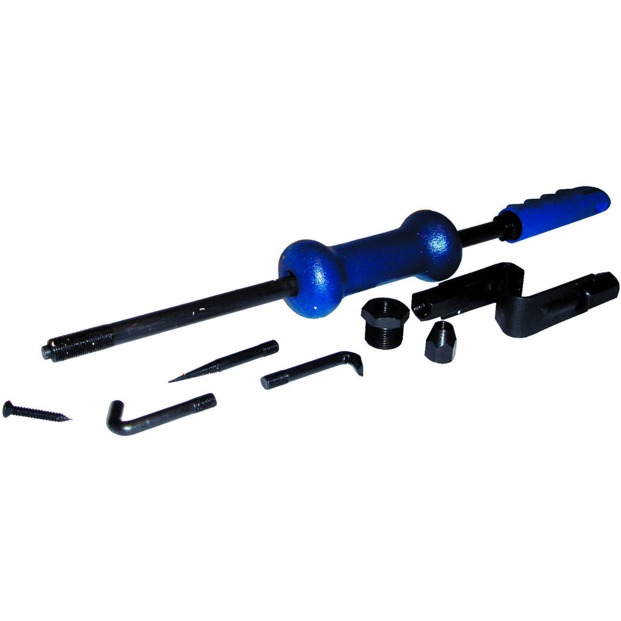 DENT PULLER, 5 LB., 9 PC. SET, COLOR BOX