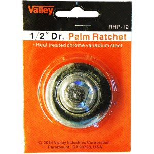 RATCHET HANDLE, PALM GRIP, 1/2" DRIVE