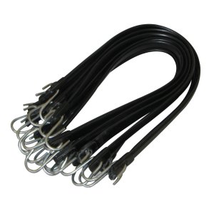 10 PC. 21" EPDM RUBBER TIE DOWN SET