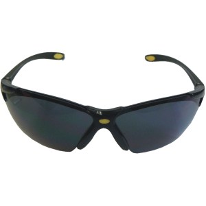 SAFETY GLASSES, CONTOURED, BLACK