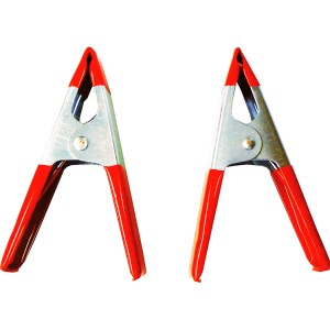 2 PC. 4" SPRING CLAMP SET, METAL