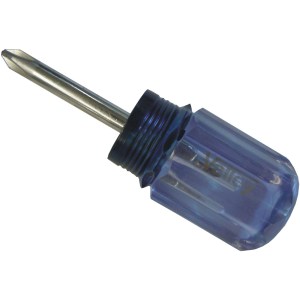 1.5" X #2 PHILLIPS SCREWDRIVER, CLEAR ACETATE HDL.