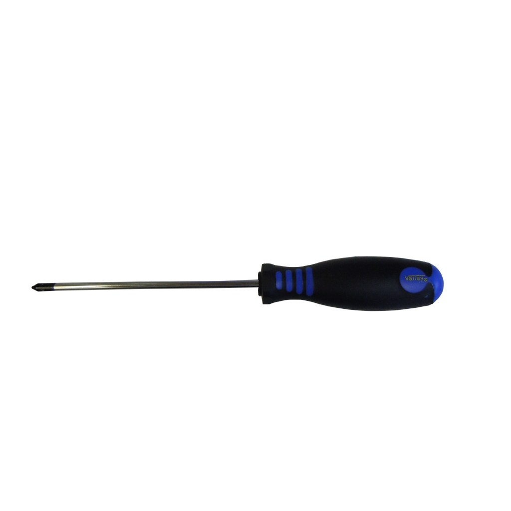 6" X #2 PHILLIPS SCREWDRIVER, SOFT-TOUCH™ HDL., CR-V SHAFT
