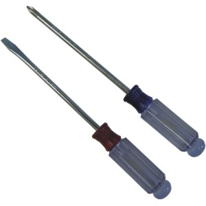 2 PC. SCREWDRIVER SET, #2 PHILLIPS/1/4" FLAT