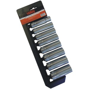 8 PC. 1/2" DR. DEEP SOCKET, CR-V, PRO-SERIES™ (1/2-15/16")