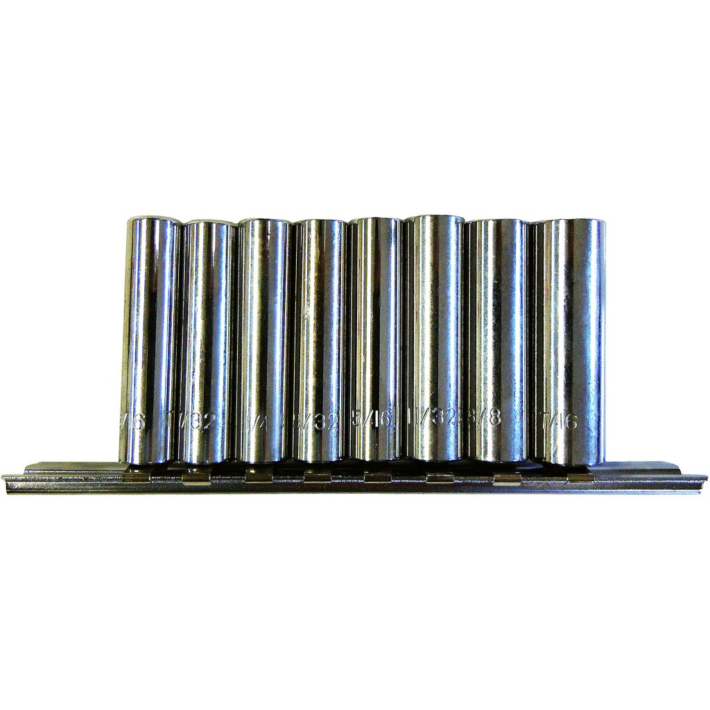 9 PC. 1/4" DR. DEEP SOCKET (SAE)