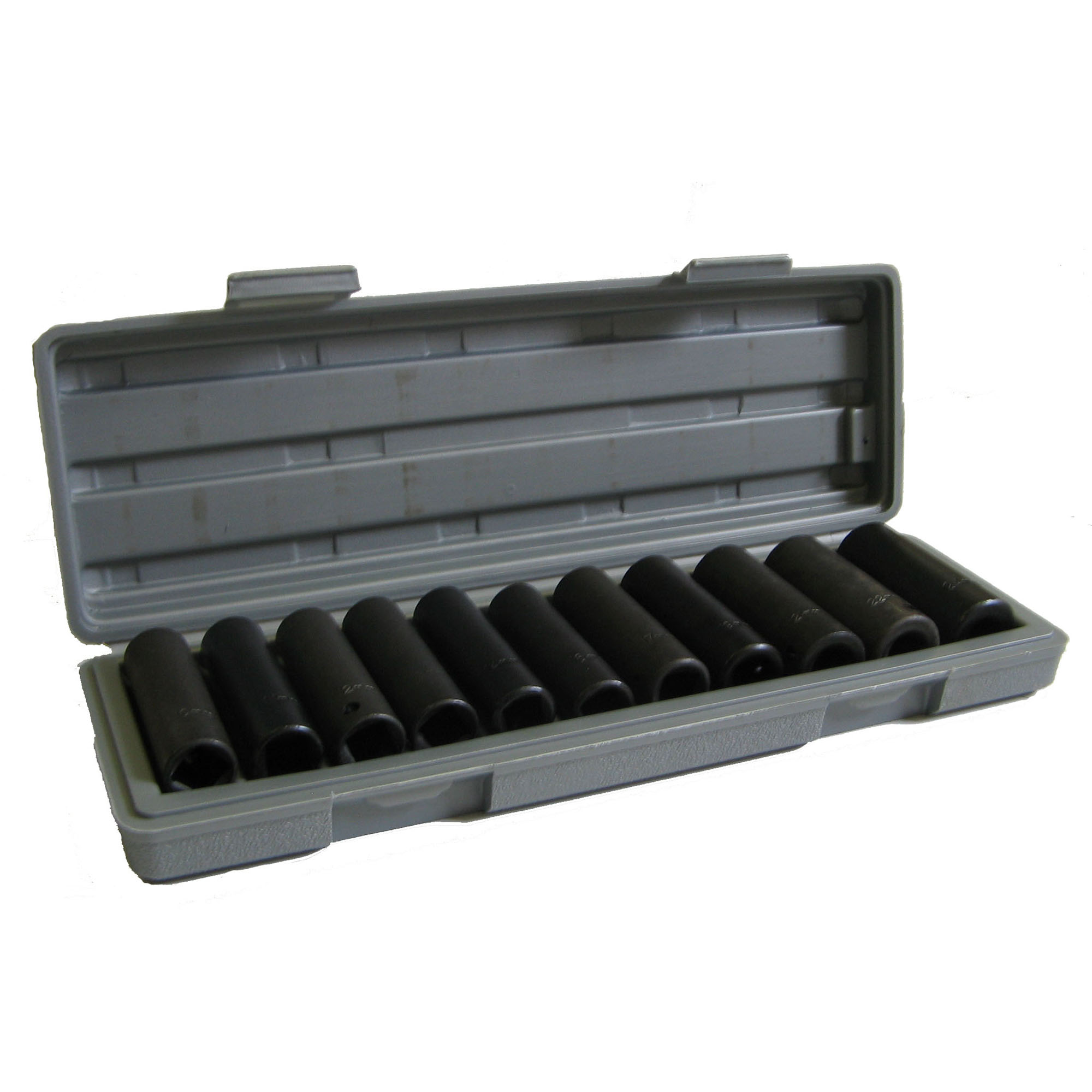 12 PC. 1/2" DR. DEEP IMPACT SOCKET (MM)
