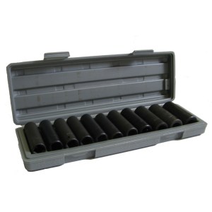 12 PC. 1/2" DR. DEEP IMPACT SOCKET (SAE)