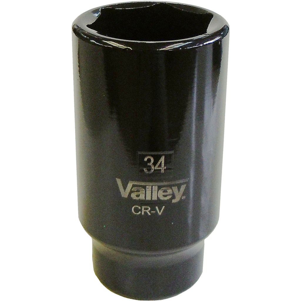 1/2" DR. X 34 MM. DEEP IMPACT SOCKET, CR-V