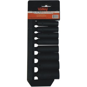 8 PC. 3/8" DR. DEEP IMPACT SOCKET, CR-V (MM)