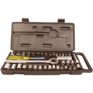40 PC. SOCKET SET WITH SPARK PLUG SOCKET